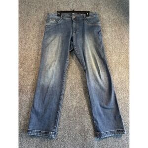 Kuhl Jeans Mens 36x30 Indigo Blue Straight Leg Rugged Outdoor Denim
